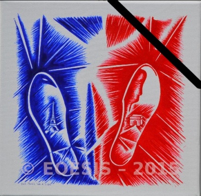 Paris, Unvisible. de Dimitri Dimitriadès (Eoésis), 2015.