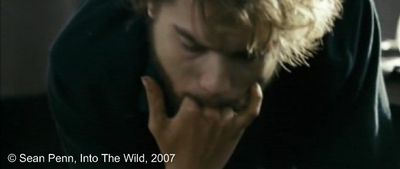 Photogramme 94 : Into The Wild, plan 1650. Christopher essaye de vomir. Mais c'était trop tard.